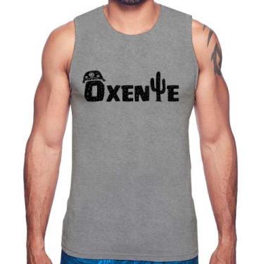 Imagem de Regata Ôxente Nordeste - Foca na Moda, Cinza, G