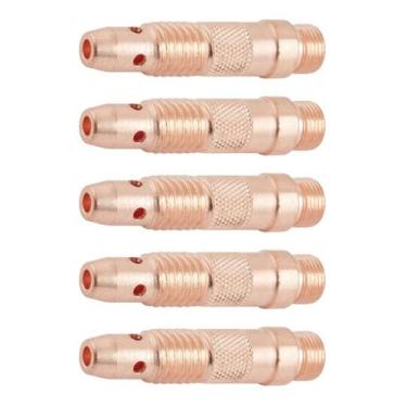 Imagem de Kit - 5 Porta Pinça/Corpo Fixador Difusor Da Pinça Tig 2,4mm - 10n32 -