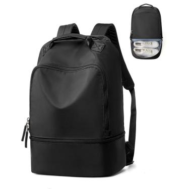 Imagem de Mochila de ginástica VENATIN Gym Bag impermeável para mulheres preta