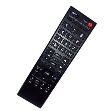 Imagem de Controle remoto substituído compatível com Toshiba 32L220U 24SL410UM 26C10 40SL412UM 46G310U TV HDTV LED