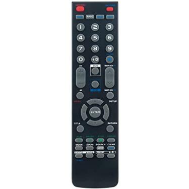 Imagem de Controle remoto substituto NA270 para Emerson Sylvania Symphonic Durabrand Audiovox DVD VCR Combo EWD2203M EWD2202 EWD2003 EWD2203 CEDV800D DVC800C CDVC800D SSD803 SSD800 CWF803 WF802 SD7S3 DCD2203