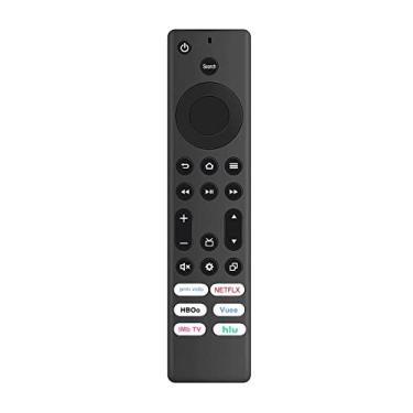 Imagem de Controle remoto substituído universal adequado para todas as TVs e Smart TVs Insignia e Pioneer TV com 6 botões de atalho Netflix, me Vide, ImdbTV, Hulu e mais