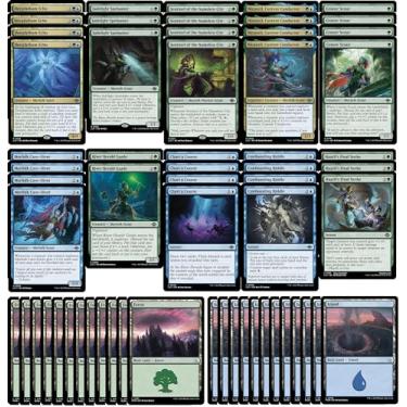 Imagem de Elite Merfolk Deck - Simic Blue Green - Modern Legal - Custom Built - Magic The Gathering - MTG - 60 Card!