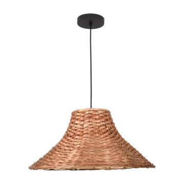 Imagem de Pendente Bali Chapéu Vime E27 Bivolt 60W Blumenau