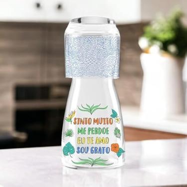 Imagem de Moringa de Vidro com Copo - Ho'oponopono