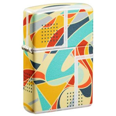 Imagem de Zippo Isqueiro de bolso 540 cores com design de pinturas abstratas