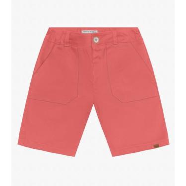Imagem de Bermuda Infantil em Sarja Cotton Trick Nick Laranja, Laranja, 4