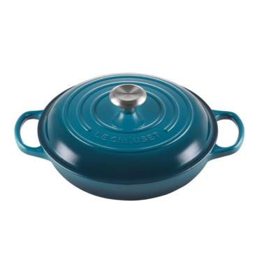 Imagem de Caçarola le creuset buffet signature em ferro fundido 26CM - Azul Deep Teal