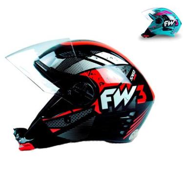 Imagem de Capacete De Moto Aberto FW3 X Open Linha Completa com Diversos Modelos