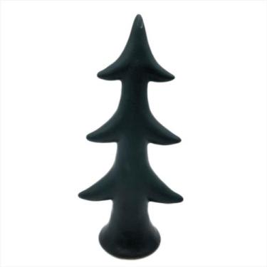 Imagem de Enfeite Árvore Natalina Verde em Cerâmica 19cm - Magizi