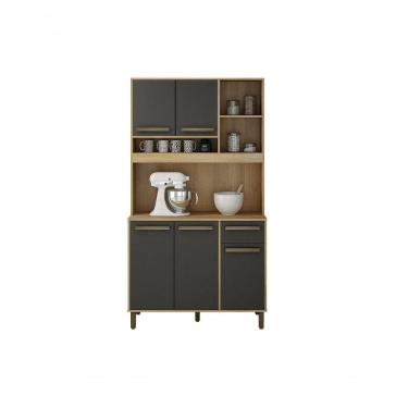 Imagem de Armario 5 Portas 1 Gaveta Ametista Valdemoveis