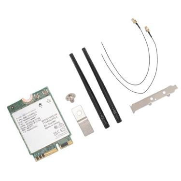 Imagem de RiToEasysports WiFi 7 Card Avançado MIMO Technology Connection para Todos Os Dispositivos para 10 11 Computador (Cartão WiFi 7 com antena e suporte)