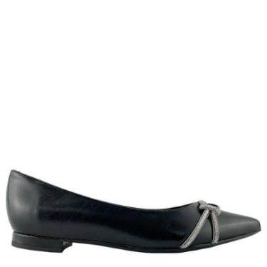 Imagem de Sapatilha Feminino Vizzano Bico Fino com Detalhe Strass 12061006-Feminino