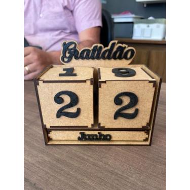 Imagem de Calendário Infinito MDF - Dutt-Laser