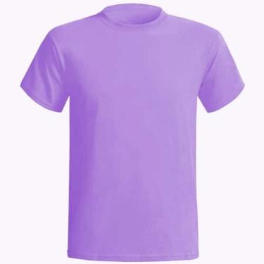 Imagem de Camisa lisa lilas masculina -  Ciganhinha 
