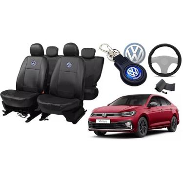 Imagem de Capa de couro para o banco virtus 2018-2023 proteção impermeável