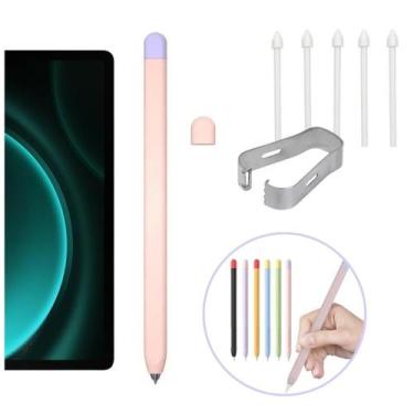 Imagem de Capa + 5 Pontas Extras Para Caneta S-Pen Galaxy Tab S9 11 - Tech King