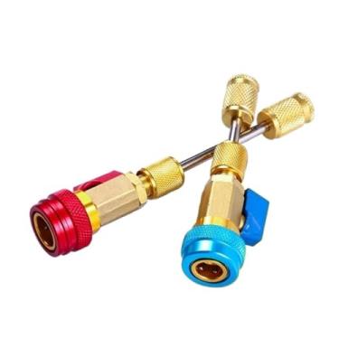 Imagem de Automobile Air Conditioner Repair Valve Core Wrench Does Not Need To Empty Refrigerant, Type Refrigerant-free Tool R134(Low voltage blue)