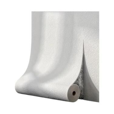 Imagem de Rolo De Papel De Parede Autoadesivo Impermeável De Linho De 50cm Para 