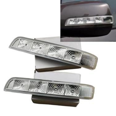 Imagem de Para KIA Sorento XM 2009 2010 2011 2012 2013 2014 Espelho lateral retrovisor de carro 4 luzes indicadoras de LED repetidor estilo de carro (esquerda e direita)