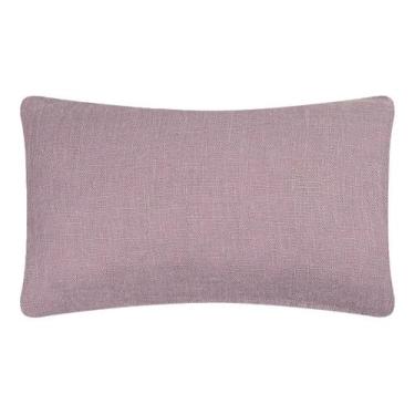 Imagem de Capa de Almofada em Linho Pirajon Lilás - Westwing Collection, Roxo