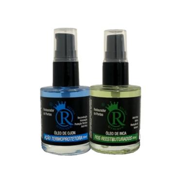 Imagem de Kit 2un Óleo Reparador De Pontas Rei Do Reparador - 30ml (Ojon + Inca)