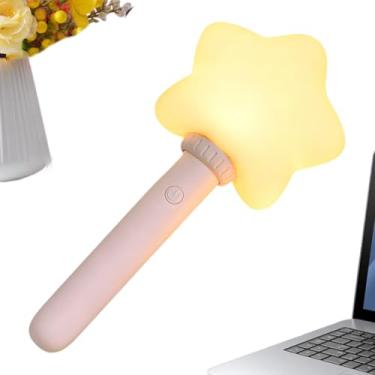 Imagem de Varinhas Brilhantes para Crianças | Bastões De Brincar Recarregáveis Em Forma De Estrela | Varinhas LED Com Modos Ajustáveis - Para Eventos Desportivos Festas Ao Ar Livre Concertos Casamentos Meninos