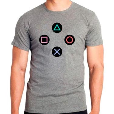Imagem de Camiseta playstation games jogos camisa masculina lançamento 05 - DESI