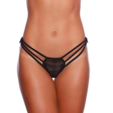 Imagem de Calcinha Fio Dental Lap Dance Mil Toques -, Preto, único