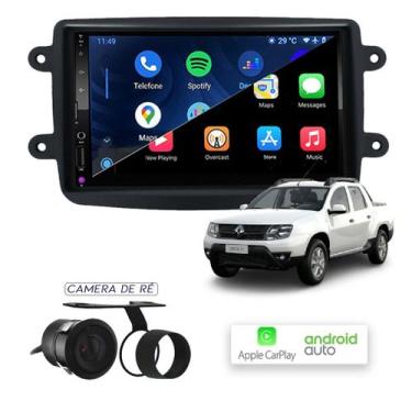 Imagem de Multimídia MP10 CarPlay e Android Auto Renault Oroch - First Option