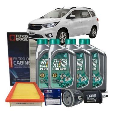 Imagem de Kit troca de oleo spin 1.8 2012 ate 2016 selenia 5w30 - WEGA PETRONAS 
