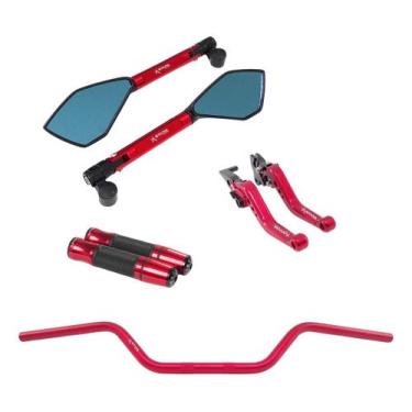 Imagem de Manete Manopla Retrovisor Guidão Bros Falcon Tornado Xre Xlx - Stark R