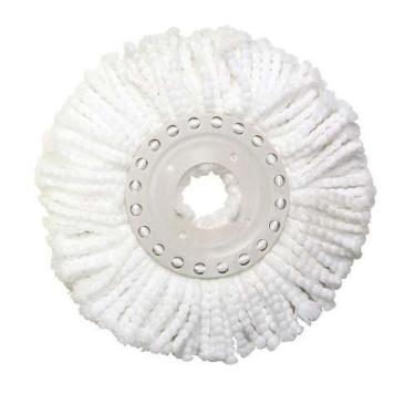 Imagem de Refil para Esfregão Mop Limpeza Prática em Microfibra Durável Fácil de