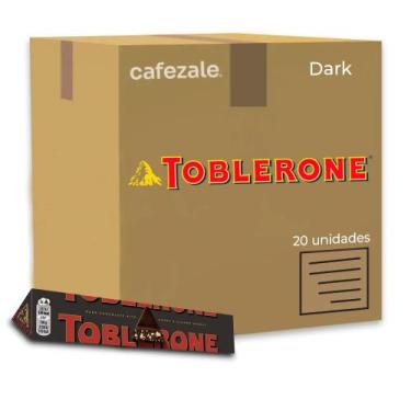 Imagem de Chocolate Suíço Toblerone Dark Kit 20 Unidades de 100g