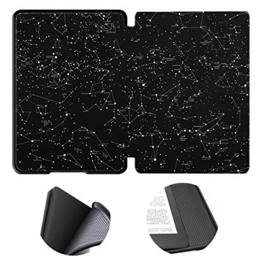Imagem de Capa macia durável projetada para Kindle Paperwhite 5º 6º 7º antes de 2018, (modelo EY21 e DP75SDI)/capa magnética à prova d'água com despertar/hibernação automática