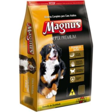 Imagem de Ração Magnus Super Premium Cães Adultos Frango E Arroz - Adimax Pet