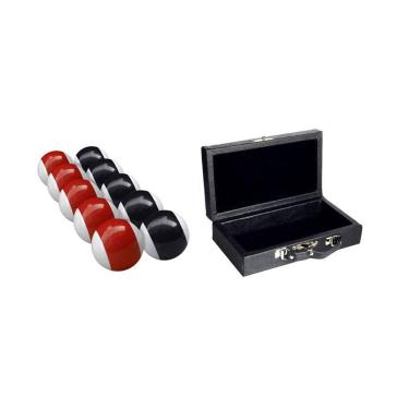 Imagem de Estojo Com Bola Faixada Mata X Mata  Bilhar Sinuca 2 Cores