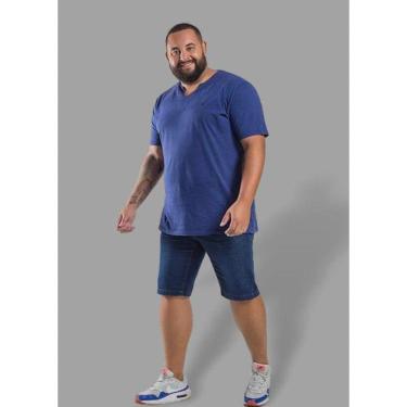 Imagem de Bermuda Jeans Masculina Plus Size