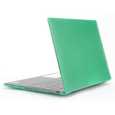 Imagem de mCover Capa compatível apenas com notebooks tradicionais da série 2022 ~ 2023 de 13,4 polegadas Dell XPS 13 Plus 9320 não 2 em 1 (não serve para outros modelos Dell) - verde