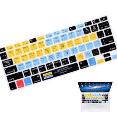 Imagem de MMDW Capa para teclado Serato Scratch Live de silicone para MacBook Pro 33.0 cm 38.1 cm 43.2 cm (versão 2015 ou mais antiga), para MacBook Air 33.0 cm A1369/A1466, para iMac teclado antigo MC184LL/B