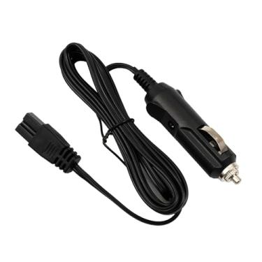 Imagem de 1.8M Power Extension Cord Adapter 12V Cigar Lighter Lead Cable Plug Wire 2Pin Chage Cabel Fit Compatible Car Cooler Cool Box Mni Fridge