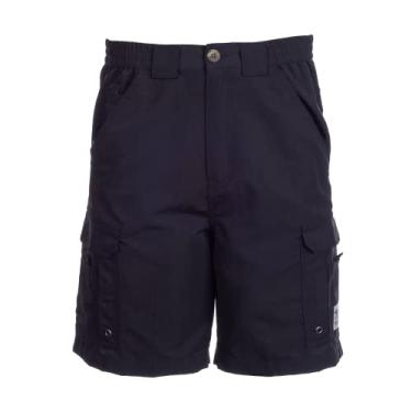 Imagem de Bimini Bay Outfitters Bermuda masculina Boca Grande II com proteção contra o sangue de nylon, Preto, 40