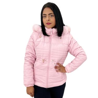 Imagem de Jaqueta Feminina Dupla Face Casaco Feminino Pelinho Bobojaco-Feminino