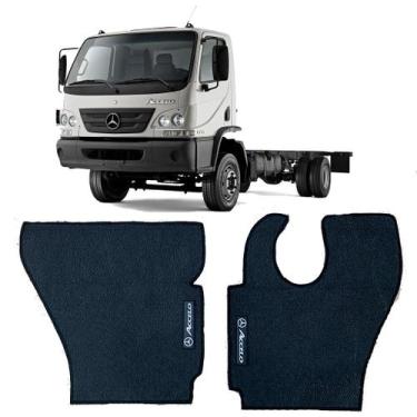 Imagem de Par Tapete Cabine Caminhao Mercedes Accelo 20 Em Diante - MANOS TAPETE