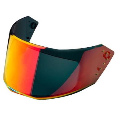 Imagem de Viseira Revo Vermelho Capacete Bieffe B12