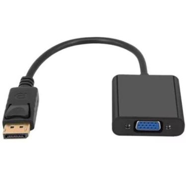 Imagem de Cabo Displayport Adaptador Vga Femea x displayport macho - A.R Varieda