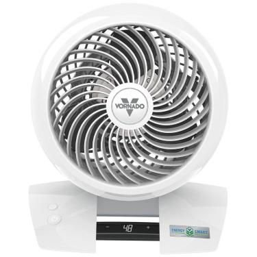 Imagem de Ventilador de Mesa com Controle de Velocidade Variável e Controle Remoto, 110V 33W, VORNADO CR1 0240 43, Branco