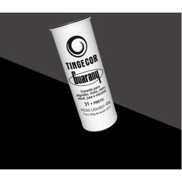 Imagem de Tingecor Preto Guarany 40g Corante de Roupas