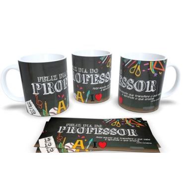 Imagem de Canecas Personalizadas dia dos Professores - Estampa Sublimada, Mod.10