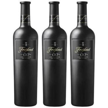 Imagem de Kit 3 Vinho Sem Álcool Freixenet Tinto 0,0% 750mL Alemanha